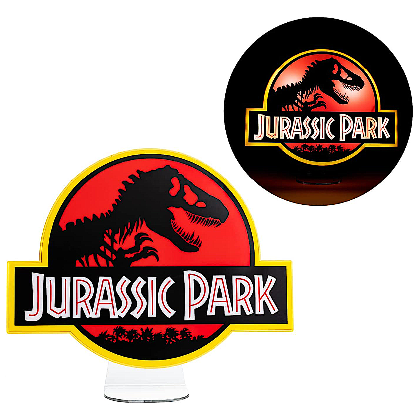 Paladone Jurassic Park Logo Light - USB and Battery Operated