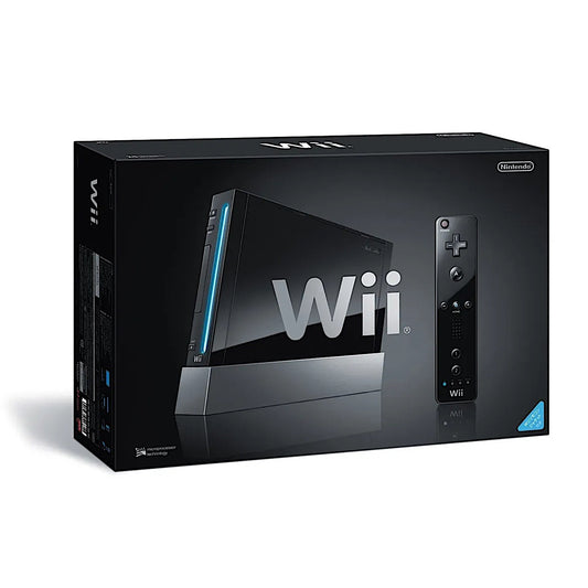 Nintendo Wii BLACK EDITION - NTSC-U - (SEALED!)