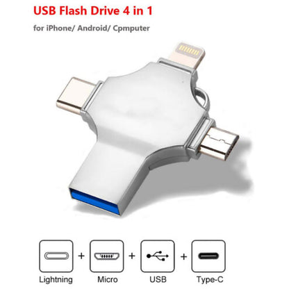 IDRAGON UNIVERSAL OTG IPHONE SAMSUNG LIGHTNING TYPEC USB - 64GB | 128GB | 256GB