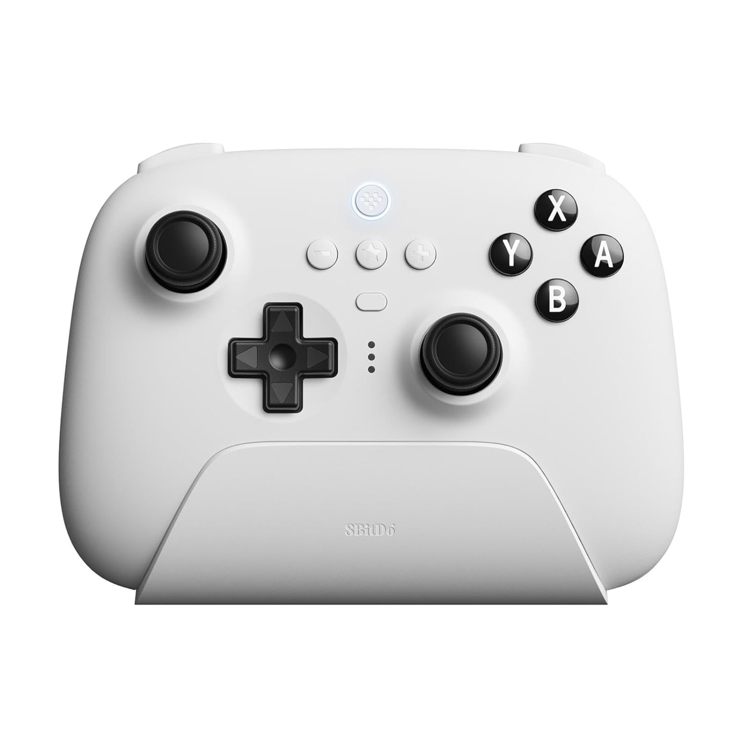 8BitDo Ultimate Controller with Charging Dock Compatible with Switch, Windows & Steam Deck - Black | White