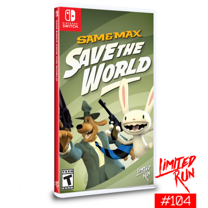 Sam &amp; Max Save the World Collector's Edition (Limited Run Games #104) - Nintendo Switch 