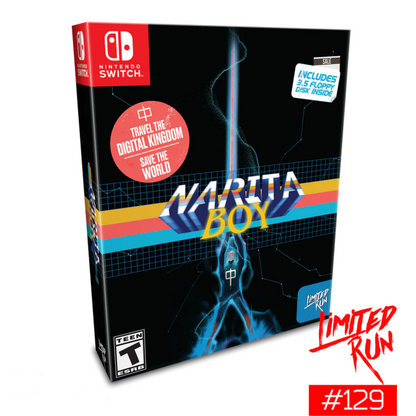 لعبة Narita Boy Collector's Edition (الإصدار المحدود رقم 129) - Nintendo Switch 