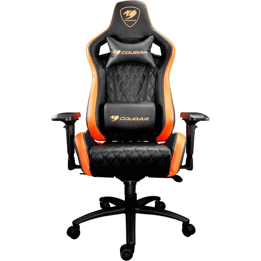 Cougar Armor S Gaming Chair with Reclining and Height Adjustment - Black
