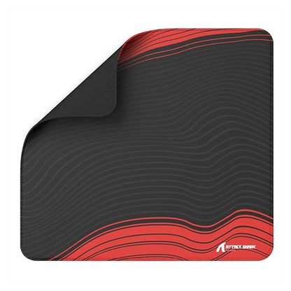 Attack Shark CM02 eSport Gaming Mouse Pad - Black/Red with Contour Line