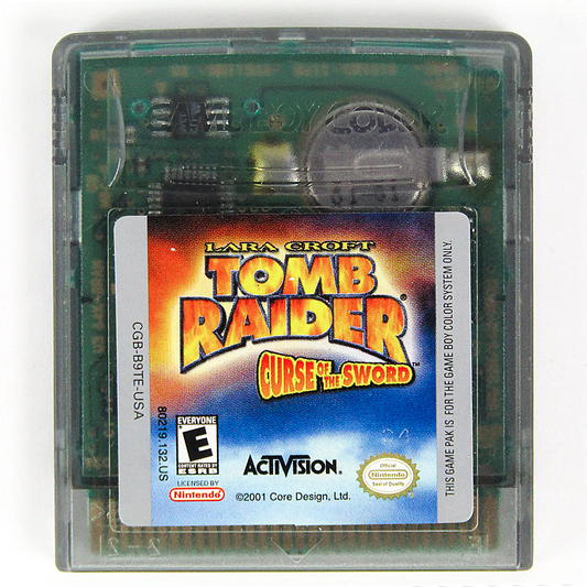 Tomb Raider Curse Of The Sword - Game Boy Color (USED)