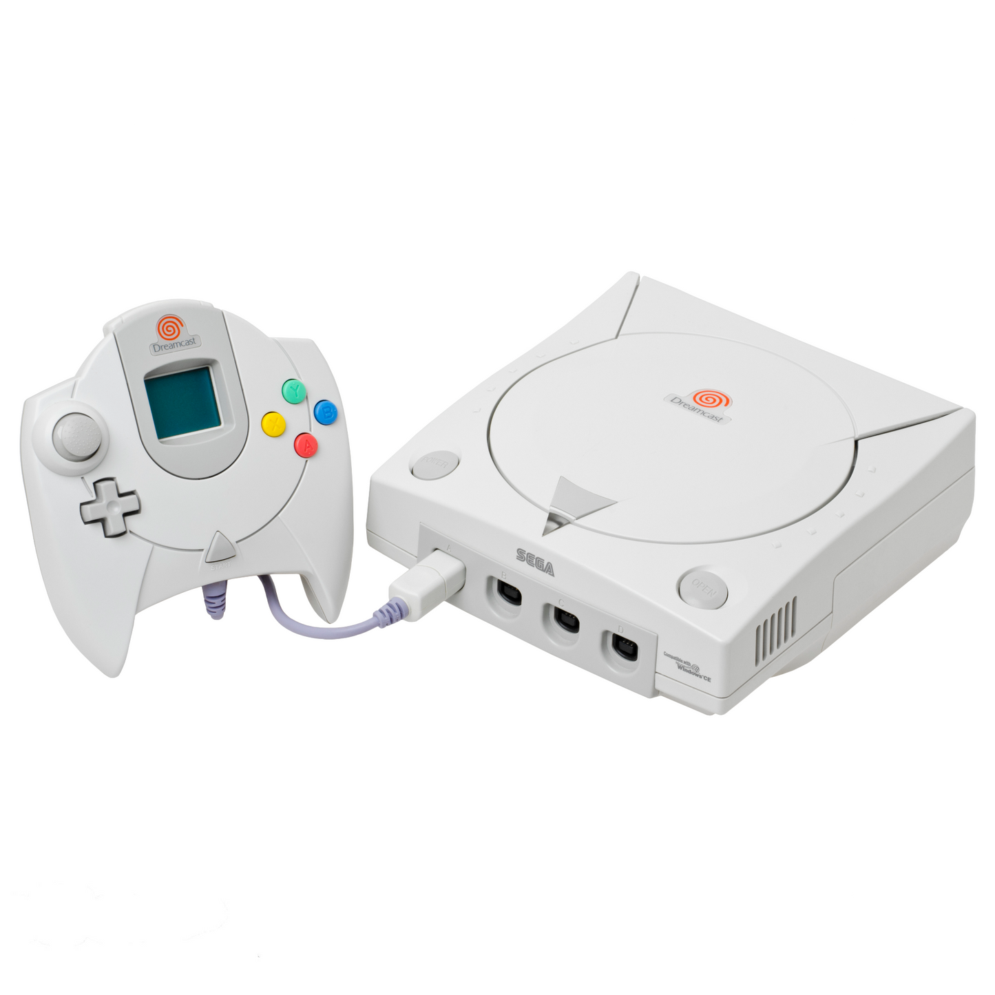 SEGA Dreamcast System With 1 Controller / VMU Memory - (1) NTSC-U - (USED)