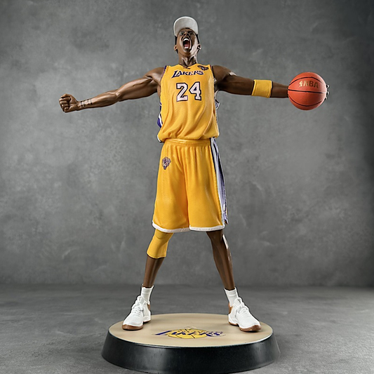 Kobe Figure, Black Mamba Victory Roaring Kobe Anime Figures 33cm/13inch PVC Character