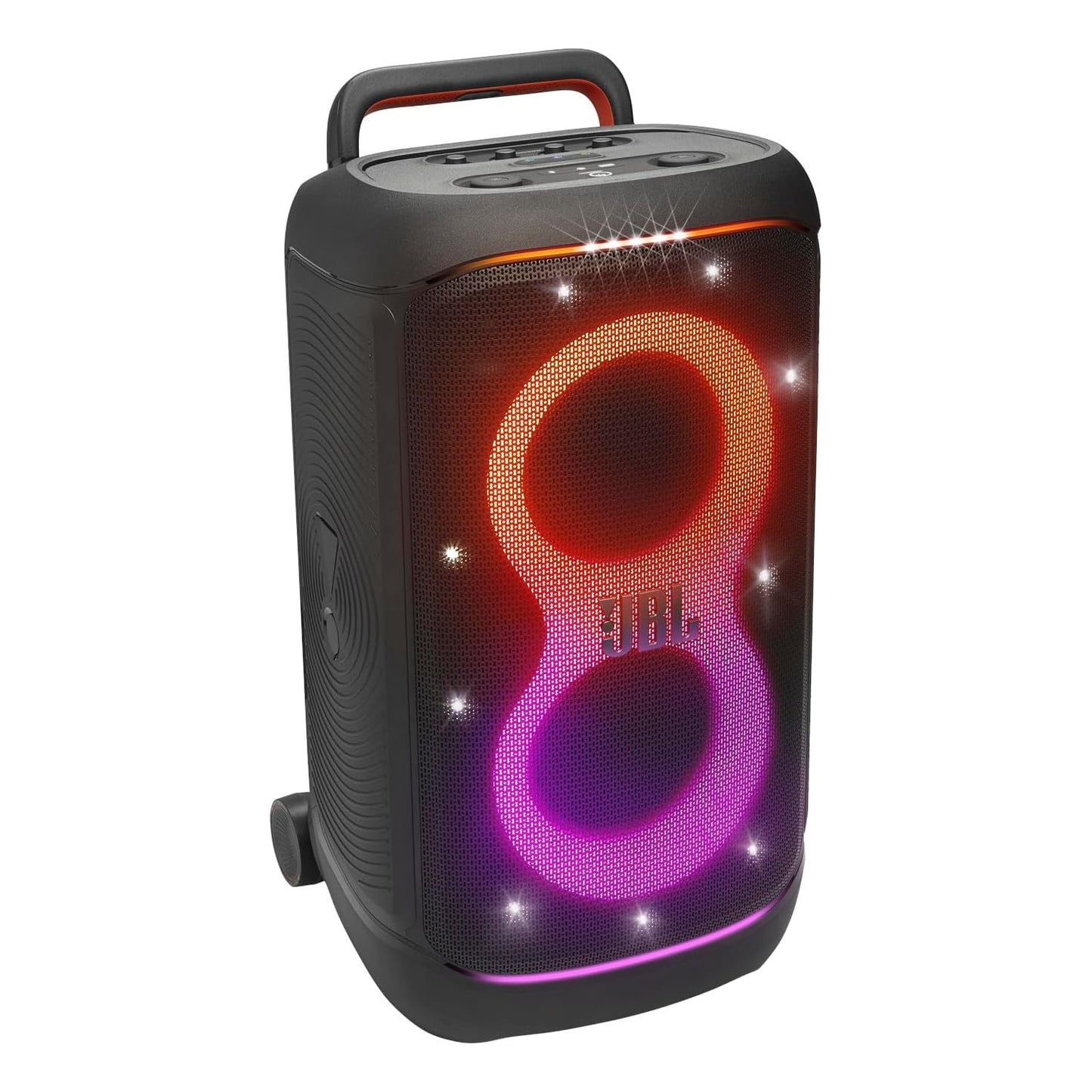 JBL PartyBox 520 - Portable Battery-Powered Party Speaker with AI Sound Boost, Up to 15 Hours of Play time