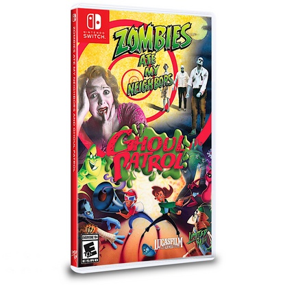 Zombies Ate My Neighbors & Ghoul Patrol Collector's Edition (Limited Run Games #112) - Nintendo Switch