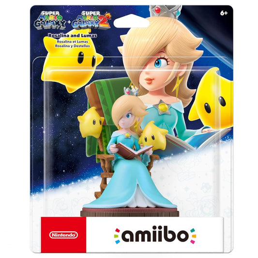 Nintendo Rosalina and Lumas amiibo (Super Mario Galaxy + Super Mario Galaxy 2 Series) (Copy)