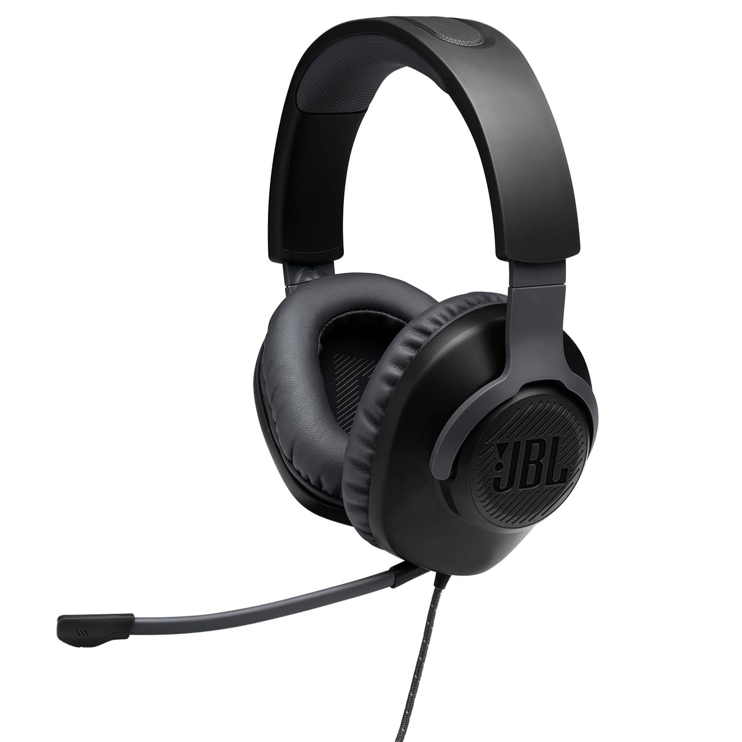JBL Quantum 100 - Wired Over-Ear Gaming Headphones - Black