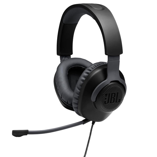 JBL Quantum 100 - Wired Over-Ear Gaming Headphones - Black