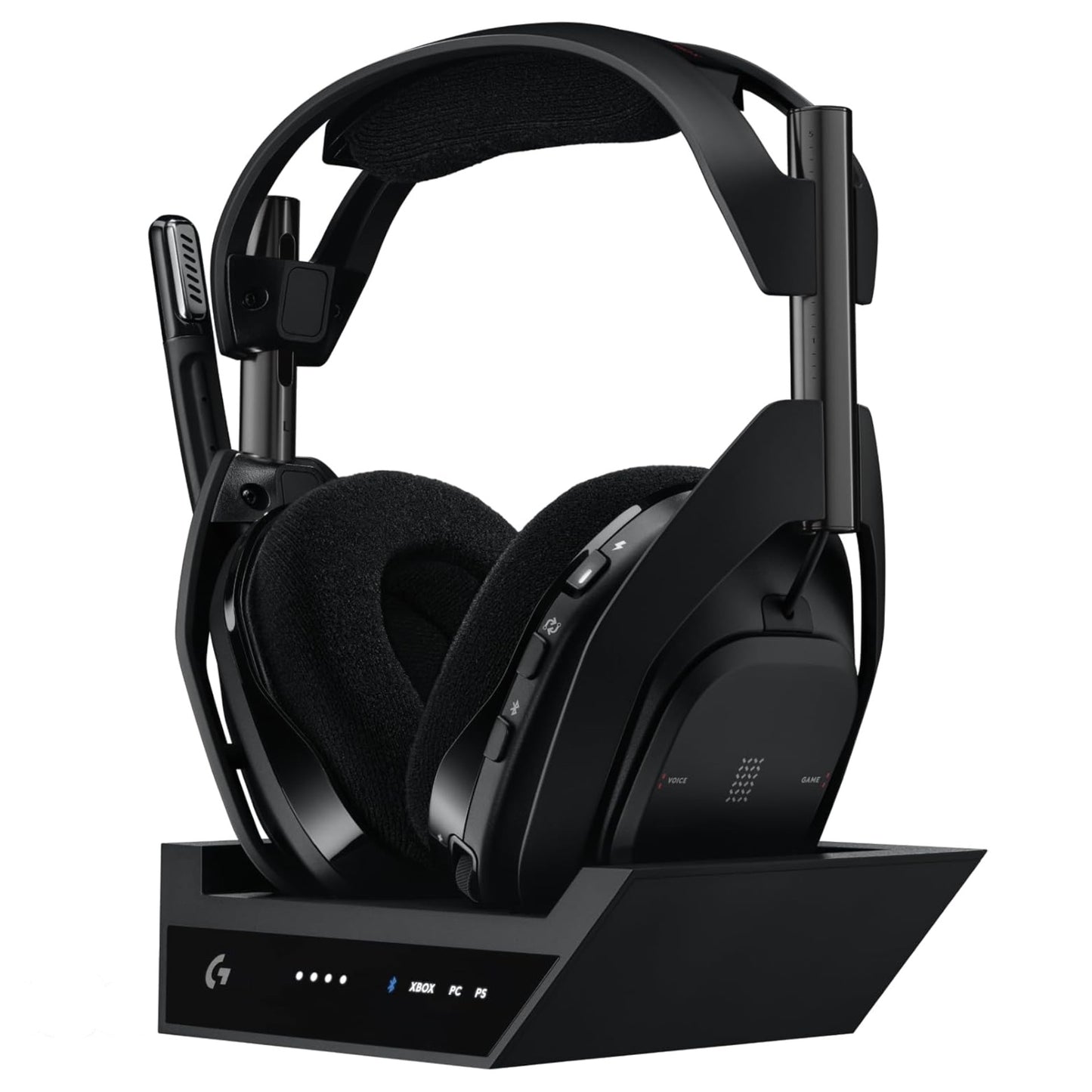 Logitech ASTRO A50 X LIGHTSPEED Wireless Gaming Headset + Base – PRO-G GRAPHENE, PLAYSYNC for Xbox Series X|S, PS5, PC/Mac, Nintendo Switch/Switch 2, Bluetooth, HDMI 2.1 Passthru - Black