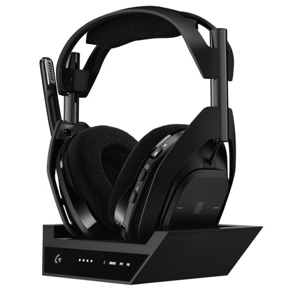 Logitech ASTRO A50 X LIGHTSPEED Wireless Gaming Headset + Base – PRO-G GRAPHENE, PLAYSYNC for Xbox Series X|S, PS5, PC/Mac, Nintendo Switch/Switch 2, Bluetooth, HDMI 2.1 Passthru - Black