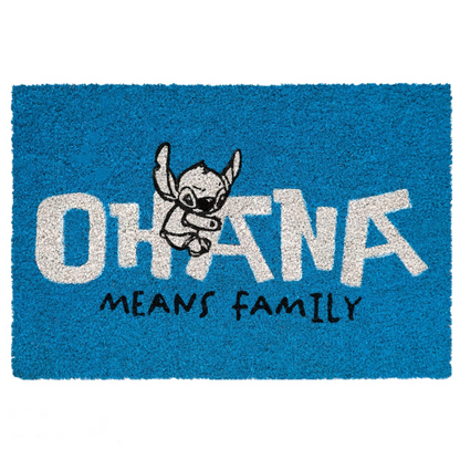 سجادة باب ديزني ستيتش من مجموعة إريك | ١٥.٧ × ٢٣.٦ بوصة (٤٠ × ٦٠ سم) | هدايا ديزني ستيتش | جوز الهند | صديق للبيئة ١٠٠٪ | سجادة باب داخلية وخارجية | هدايا ليلو وستيتش