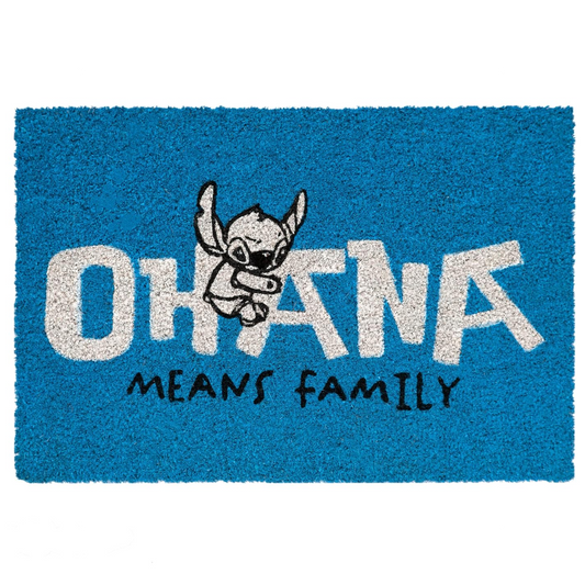 Grupo Erik Disney Stitch Doormat | 15.7 x 23.6 inches (40 x 60 cm) | Stitch Disney Gifts | Coconut Coir | Eco-Friendly 100% | Indoor Door Mat & Outdoor Door Mat | Lilo and Stitch Gifts