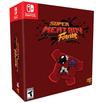 Super Meat Boy Forever Collector's Edition (Limited Run Games #116) - Nintendo Switch