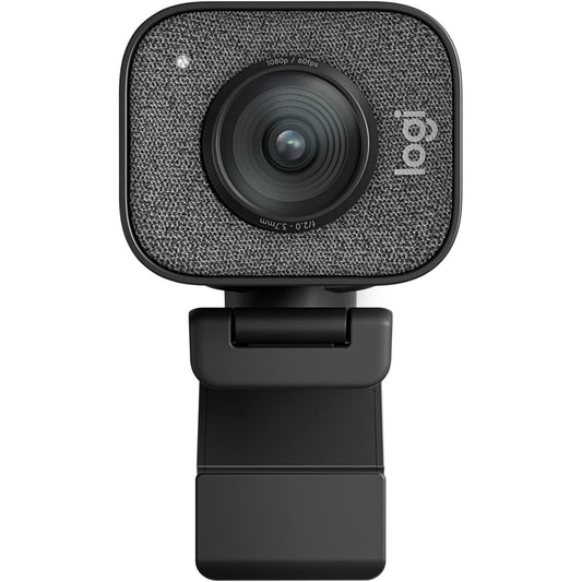 Logitech for Creators StreamCam Plus Webcam for Streaming and Content Creation, Full HD 1080p 60 fps, Glass Lens, Smart Auto-Focus, for PC/Mac – Graphite