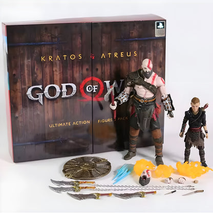 NECA God of War Kratos & Atreus 7" Action Figure Collection