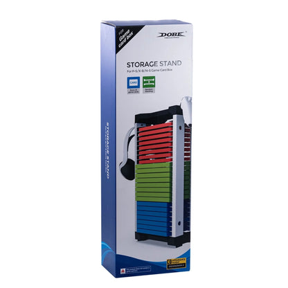 حامل ألعاب دوبي مع خطافين (٢٣ قرص ألعاب فعلي) لأجهزة بلاي ستيشن ٤ | بلاي ستيشن ٥ | إكس بوكس ​​| نينتندو سويتش