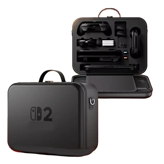 Nintendo Switch 2 All In One Travel Carrying Storage Case - Classic Black