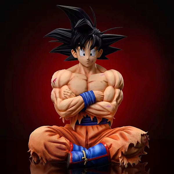 Dragon Ball Z Son Goku Sitting Posture 15CM Anime PVC Figure