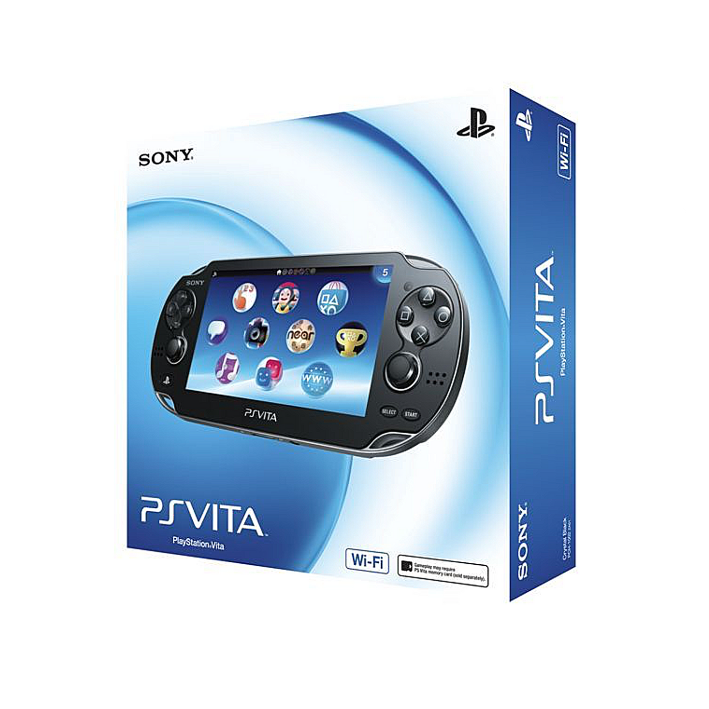 Sony Playstation Vita 1000 Series OLED Console - Piano Black Complete In Box