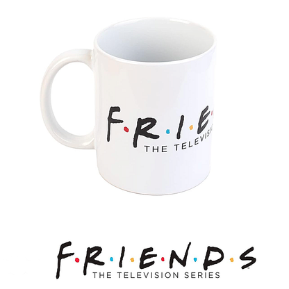 Erik Official F·R·I·E·N·D·S Logo Friends Ceramic Mug - 35 cl / 350 ml