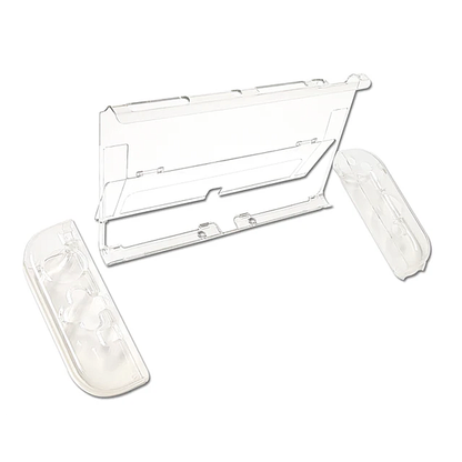 جراب وغطاء Lucky Fox TPU لجهاز Nintendo Switch OLED - شفاف