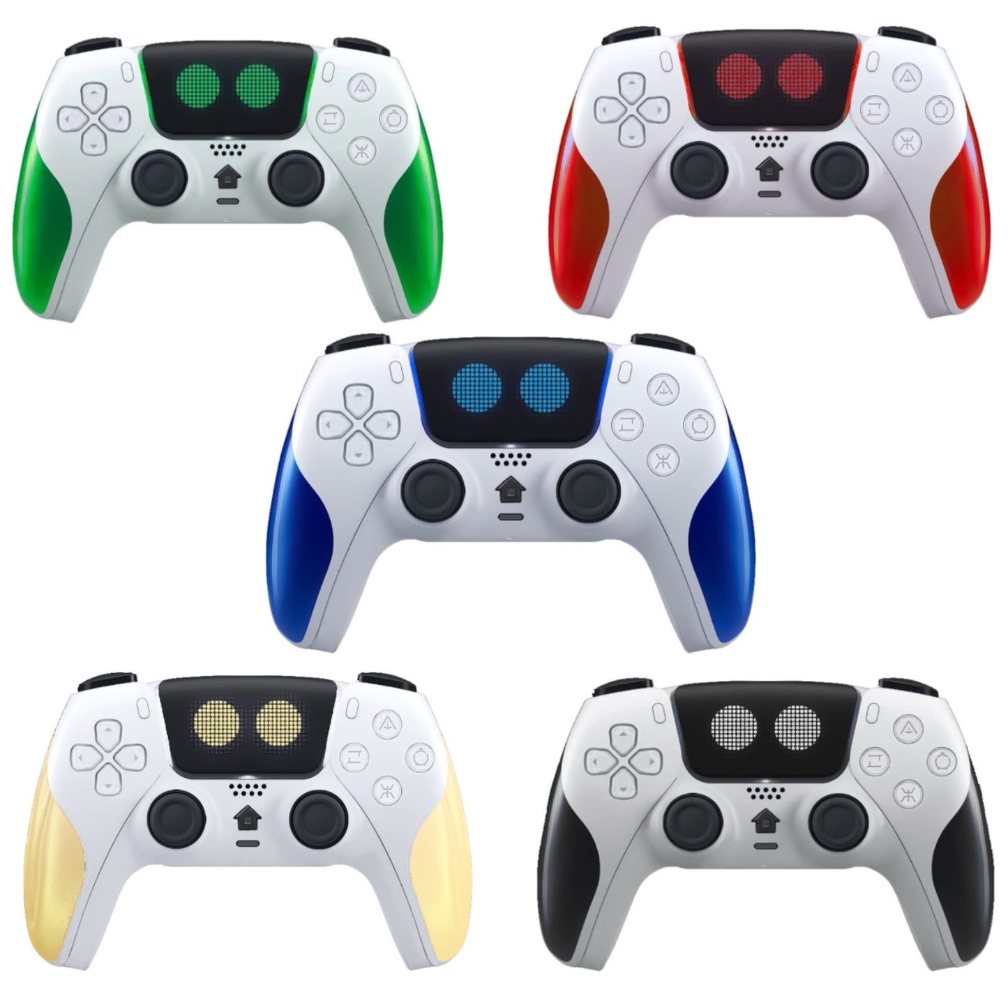 PlayX Wireless Astro Bot Inspired Controller For PS4 - Blue | Red | Black | Green | Yellow
