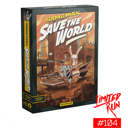 Sam &amp; Max Save the World Collector's Edition (Limited Run Games #104) - Nintendo Switch 