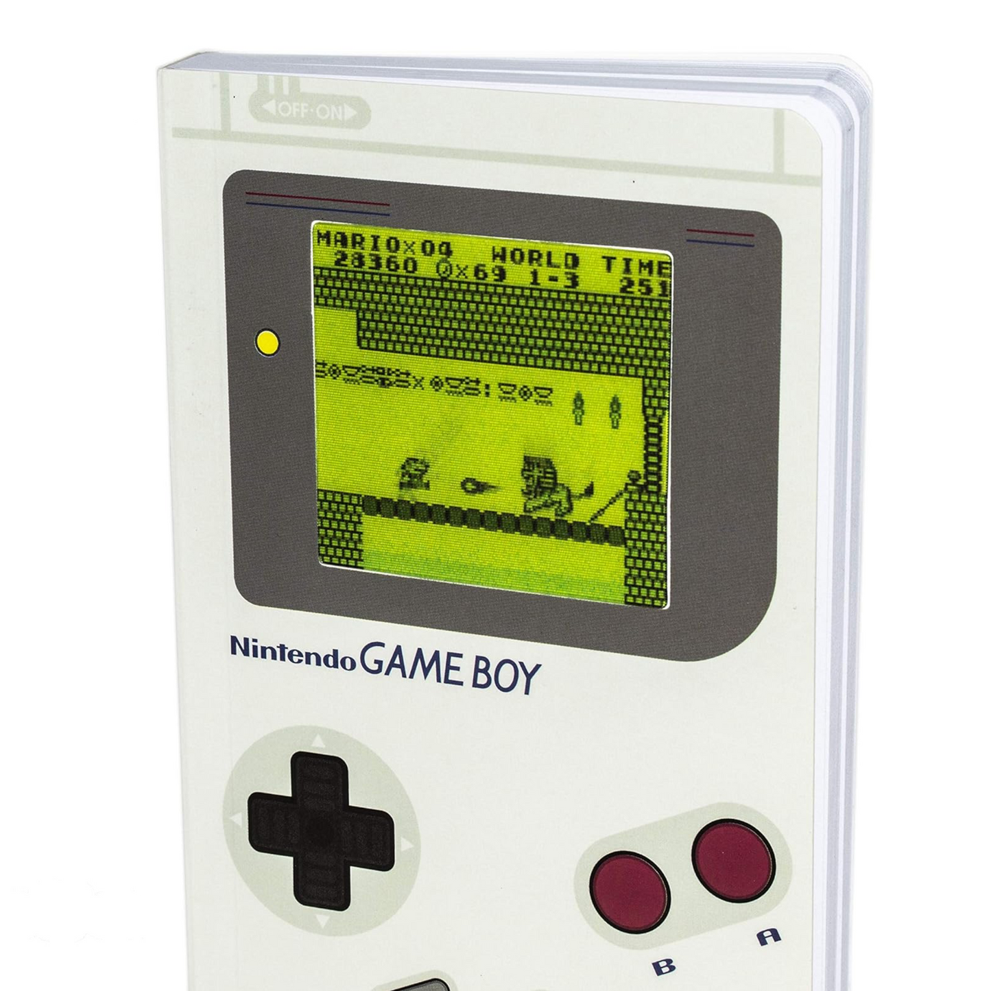 Paladone Game Boy Notebook - Pocket Sized with 100 Lined Pages