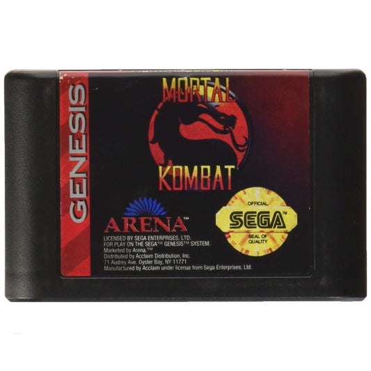 Mortal Kombat (Game Cartridge) - SEGA Genesis - (USED)