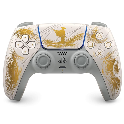 وحدة تحكم لاسلكية DualSense لجهاز بلاي ستيشن 5 - إصدار Ghost of Yōtei Gold المحدود 