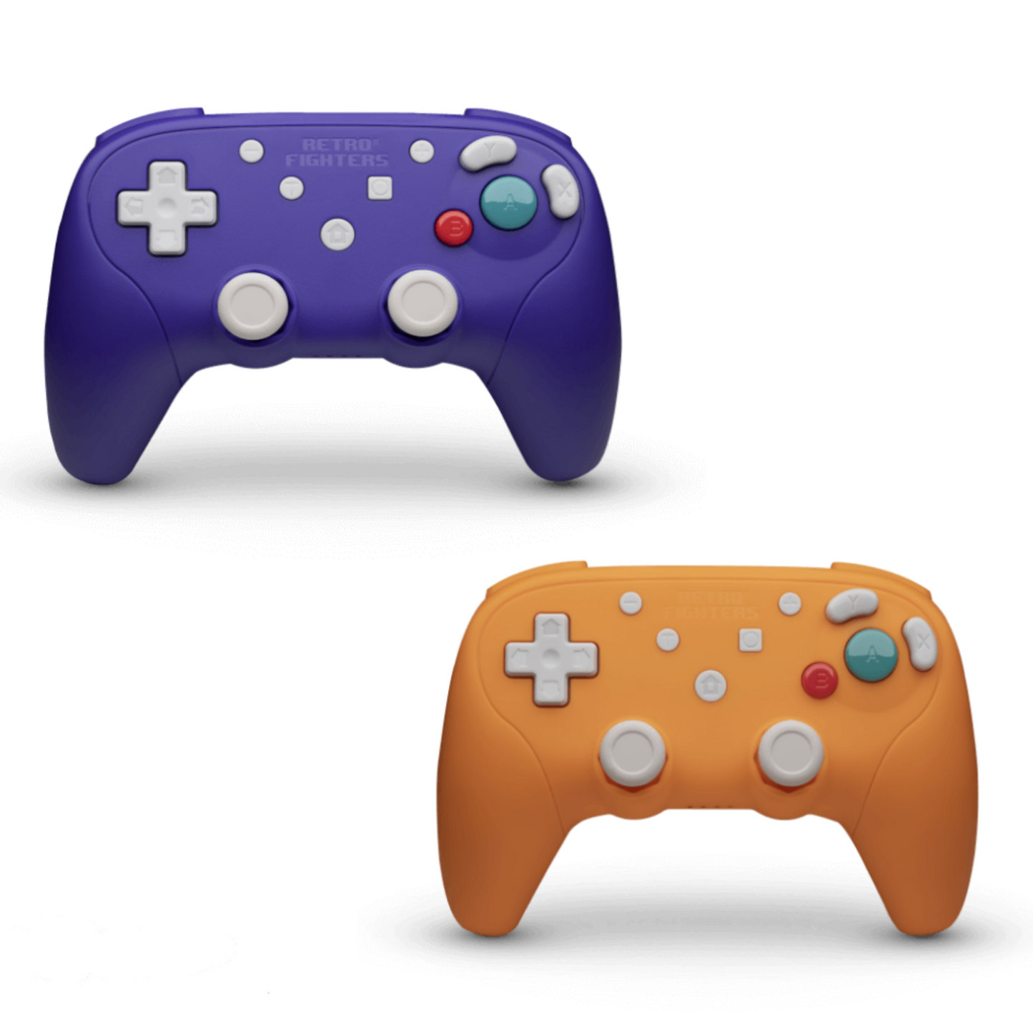 Retro Fighters BladeGC Next-Gen Wireless Nintendo Switch & GameCube Controller - Purple | Orange