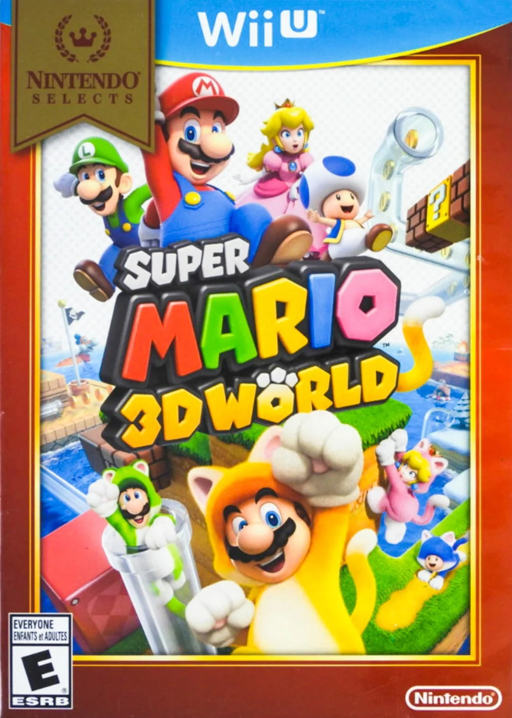Super Mario 3D World - Nintendo Wii U (NTSC-U) - (USED)