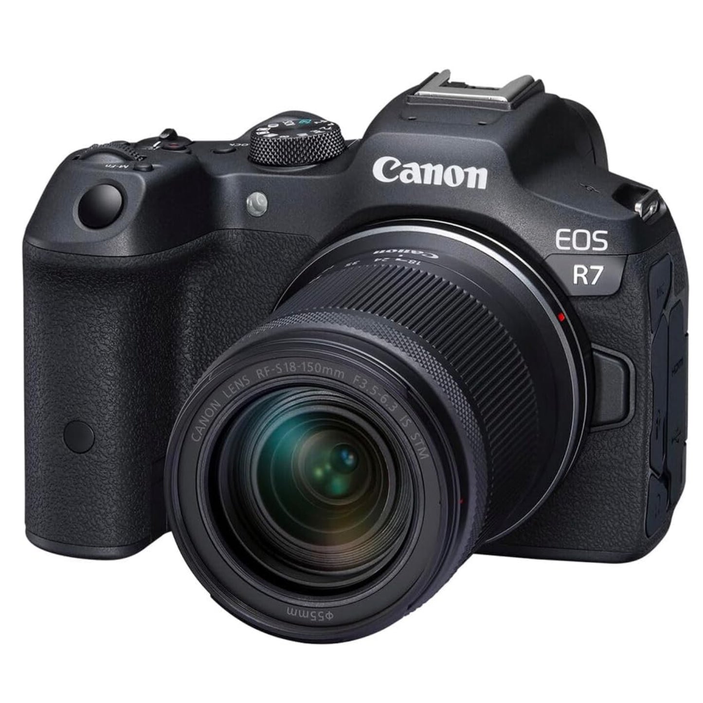 Canon EOS R7 RF-S18-150mm F3.5-6.3 IS STM Lens Kit, Mirrorless Vlogging Camera, 32.5 MP Image Quality, 4K 60p Video