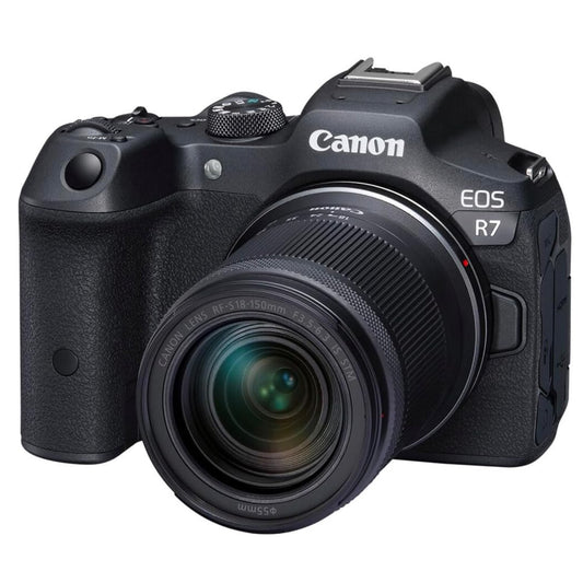 Canon EOS R7 RF-S18-150mm F3.5-6.3 IS STM Lens Kit, Mirrorless Vlogging Camera, 32.5 MP Image Quality, 4K 60p Video