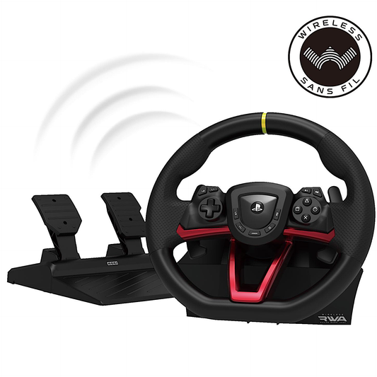 HORI Wireless Racing Wheel Apex for Playstation 5, PlayStation 4 and Windows 11/10