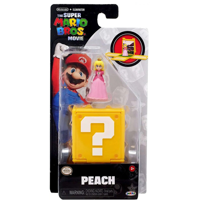 Jakks Pacific Super Mario Bros. Princess Peach 1.25-in Mini Figure