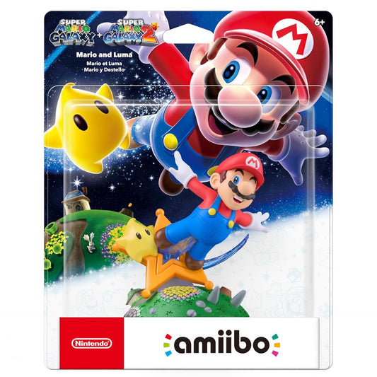 Nintendo Mario and Luma amiibo (Super Mario Galaxy + Super Mario Galaxy 2 Series)