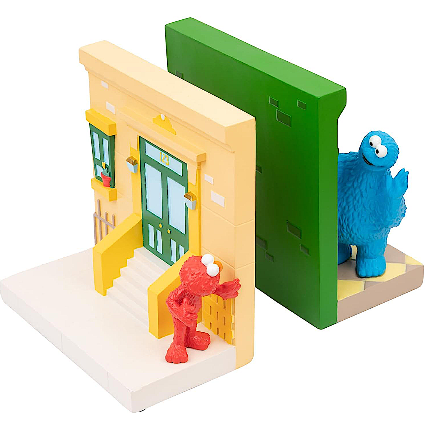 Erik Sesame Street Bookends | Bookends for Shelves | Kids Room Decoration | Book Organiser