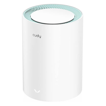 Cudy M1300 1 Pack AC1200 Gigabit Whole Mesh WiFi System, Dual Band WLAN Extender, High Gain Antennas, VPN, Cloudflare