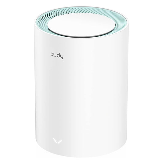Cudy M1300 1 Pack AC1200 Gigabit Whole Mesh WiFi System, Dual Band WLAN Extender, High Gain Antennas, VPN, Cloudflare