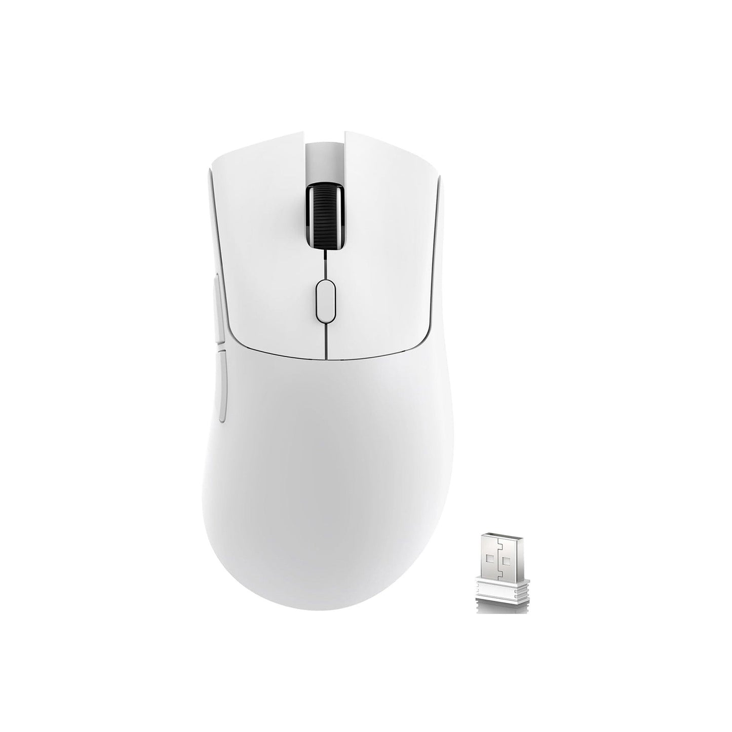 Attack Shark Wireless R1-Mouse Wired+2.4G+BT5.2 Connections BT5.2/BT5.2 Dual Channel Switching Tri-Mode Connection and Type-C Charging - Black | White | Red