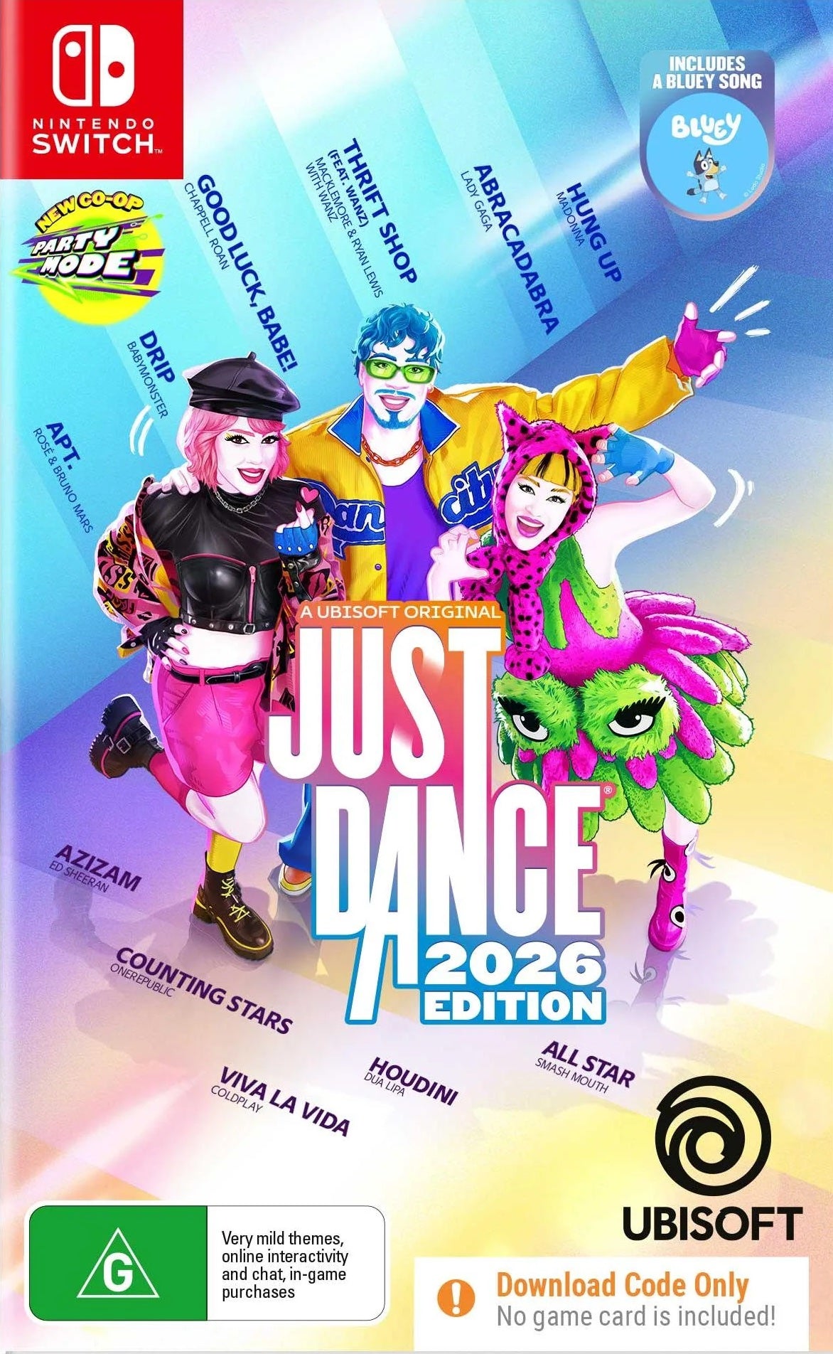 Just Dance 2026 (Code in Box) - Nintendo Switch