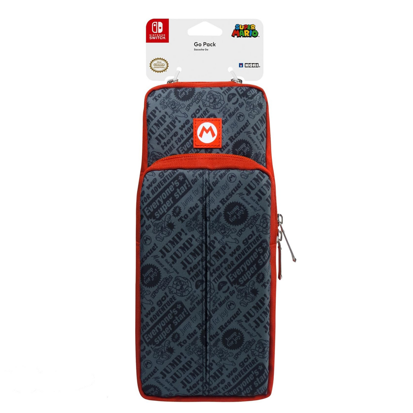 HORI Nintendo Switch Go Pack (Mario Edition) Officially Licensed By Nintendo