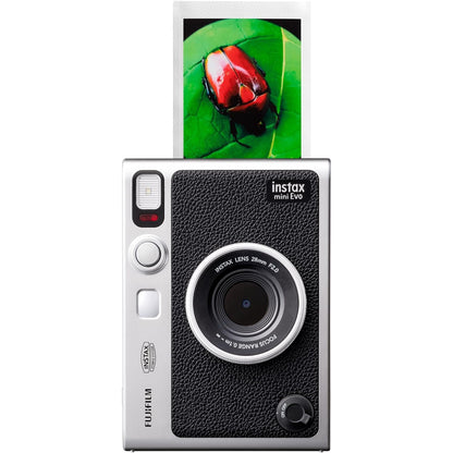 Fujifilm Instax Mini EVO Instant Camera - Black | Brown