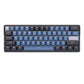 Royal Kludge RK61 Plus Triple Mode RGB 61-Keys Hot-Swappable Mechanical Keyboard Indigo - Brown Switch