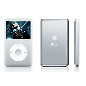 Apple iPod Classic 6th Generation 80GB MB029 - Silver - (USED)
